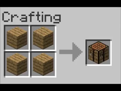 Minecraft_ ნივთების გაკეთბა  (ნაწილი 1)
