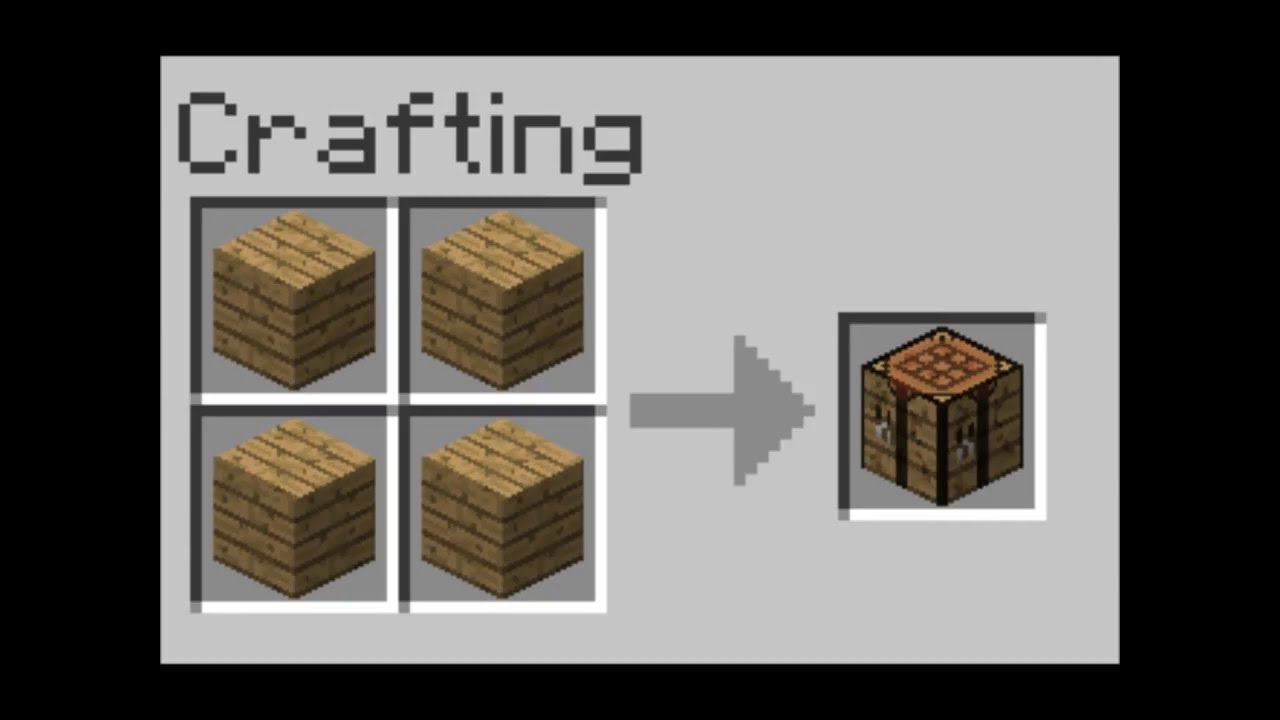 как сделать верстак в майнкрафте