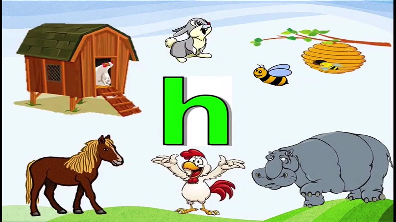 INTRODUCTION TO LETTER H|| LETTER H INTRODUCTION|| LEARN LETTER H ...