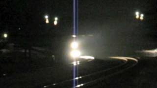 My First Heritage Unit - Up 1983 Leads An Intermodal Through Kirkwood