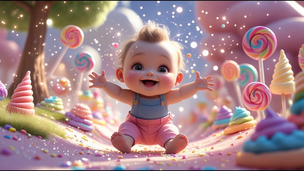 20 Baby in the Candy Swirl Ice Cream World 🍭🍦 | Learn Colors & Sweet Treats for Kids | Fun