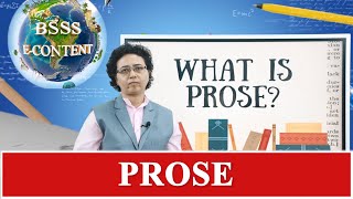 SUBJECT - ENGLISH, TOPIC - INTRODUCTION TO PROSE