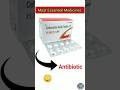 Most Essential Medicines uses [ 42/75 Hard Challenge] #shorts #medicine #pharmacy #viral