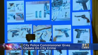 Baltimore Police Commissioner Gives Update On City Crime