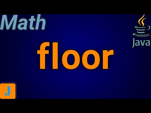 Java Math.floor