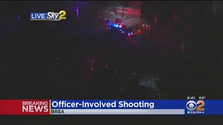 Investigation Underway Into Brea Shooting Involving An Officer