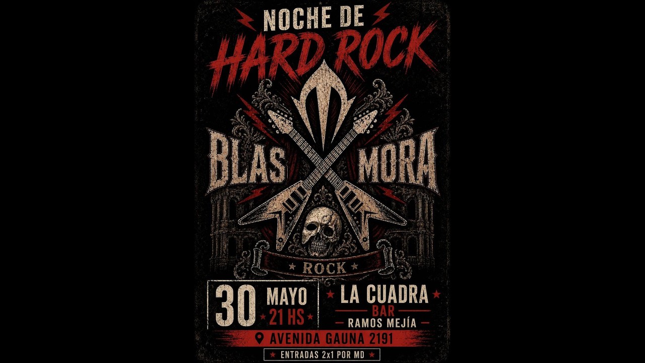 Blas Mora: rock crudo, raíces clásicas y una apuesta fiel al sonido del ...