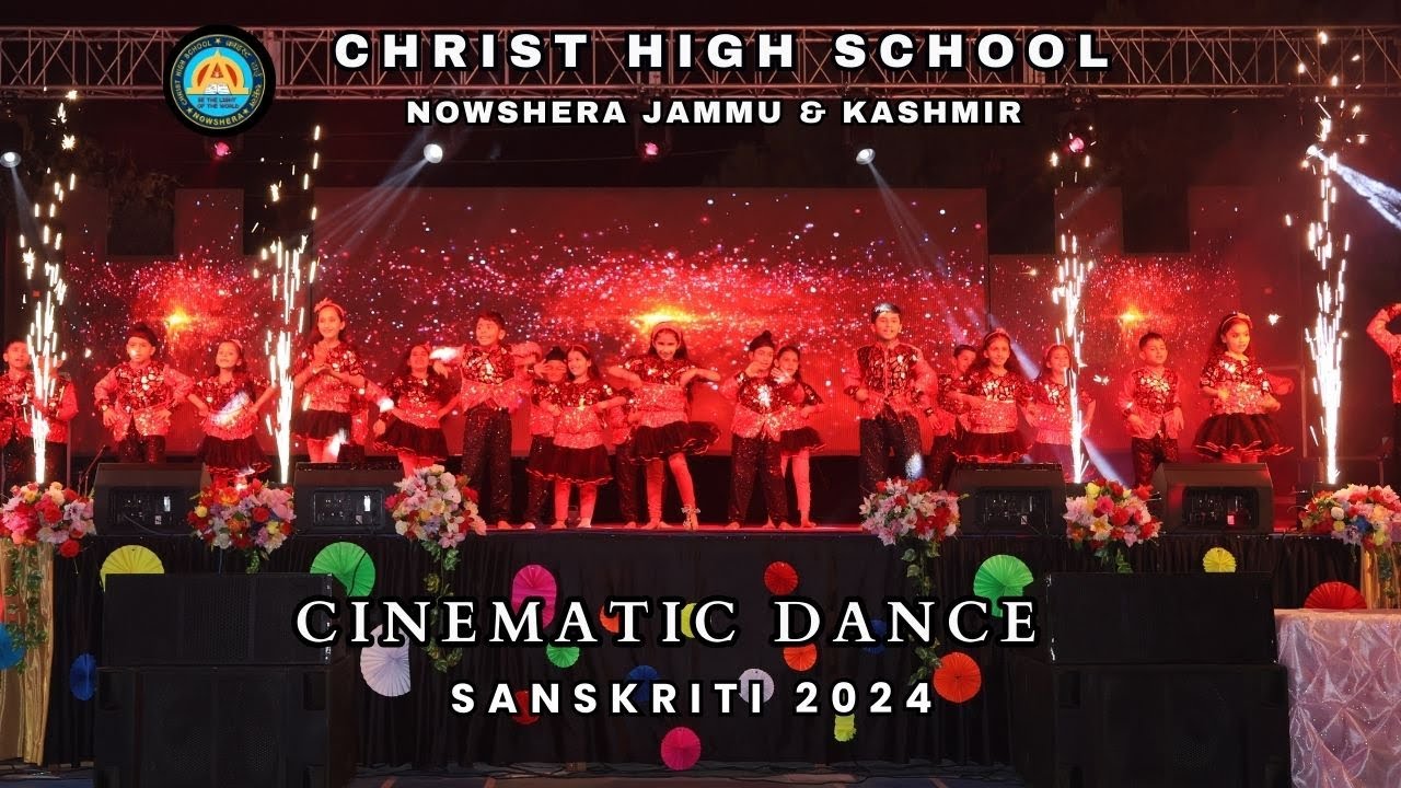 CINEMATIC DANCE | SANSKRITI 2024 | ANNUAL DAY CELEBRATION | CHRIST HIGH ...