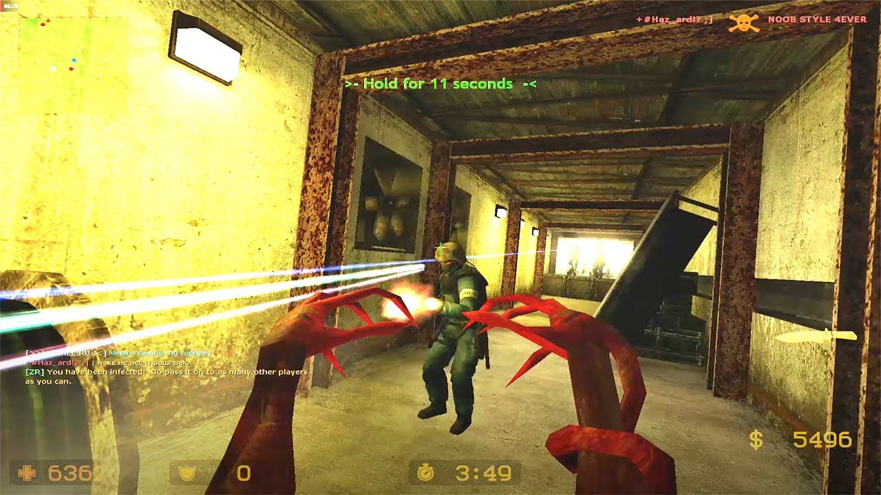 CSS: Zombie Escape Mod - ze_saw_final on Net4ALL