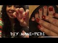 DIY GEL MANI-PEDI | AT HOME MANICURE + PEDICURE | BEAUTY ON A BUDGET | BEETLES GEL POLISH REVIEW