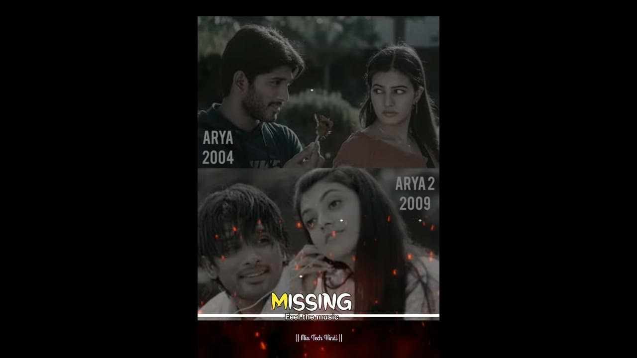 Nuvvunte Song Status Full Screen HD   Arya   Allu Arjun    Anu Mehta    Sukumar128k exported 0