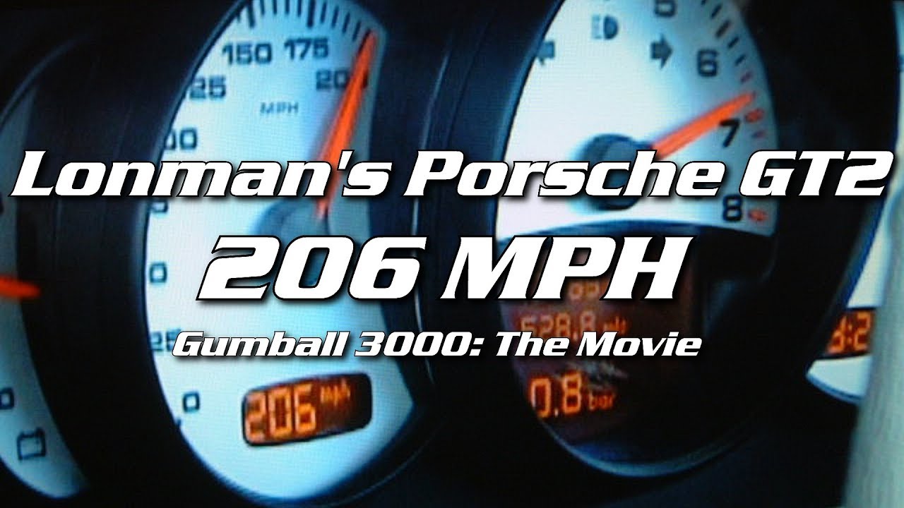 Lonman Porsche GT2 v Mook BPU Supra - Gumball 3000: The Movie (2003)