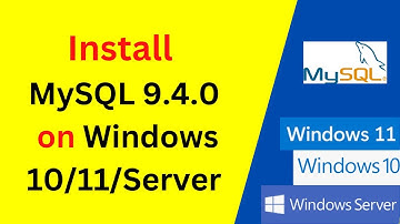 How to Install & Configure MySQL Server 9.4.0 on Windows connect from Workbench in 8 minutes!