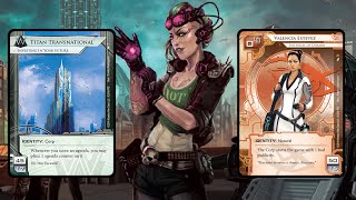 Android Netrunner: Titan vs. Valencia