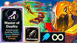 Azir, but My Soldier Attacks Infinitely Stack AP On-Hit - Marksmage & Master of Duality High Roll