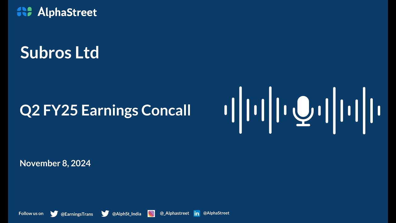 Subros Ltd Q2 FY2024-25 Earnings Conference Call