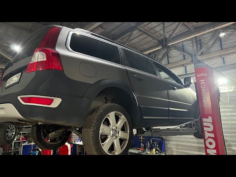 Замена масла в акпп Volvo XC70 Aisin Tf-80sc