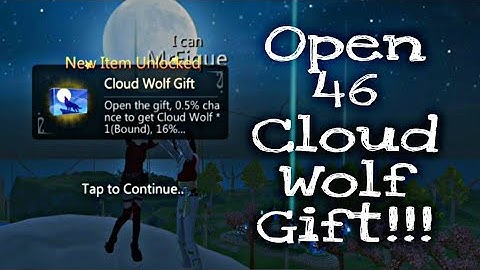 UTOPIA ORIGIN | OPEN 46 CLOUD WOLF GIFT