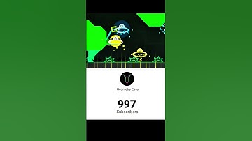 Few Sec to reach 1k #shorts #geometry #geometrydash #geometrydashplayer #gd