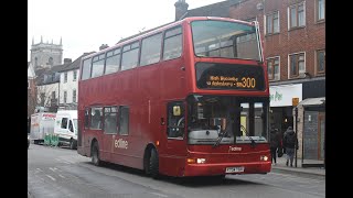 *Hoover + Hill Struggle* Redline Buses Y734TGH On Route 300: High Wycombe To Aylesbury || 12/03/2025