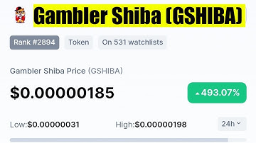 How To Buy Gambler Shiba (GSHIBA) crypto/token in UNISWAP USING METAMASK OR Trust Wallet