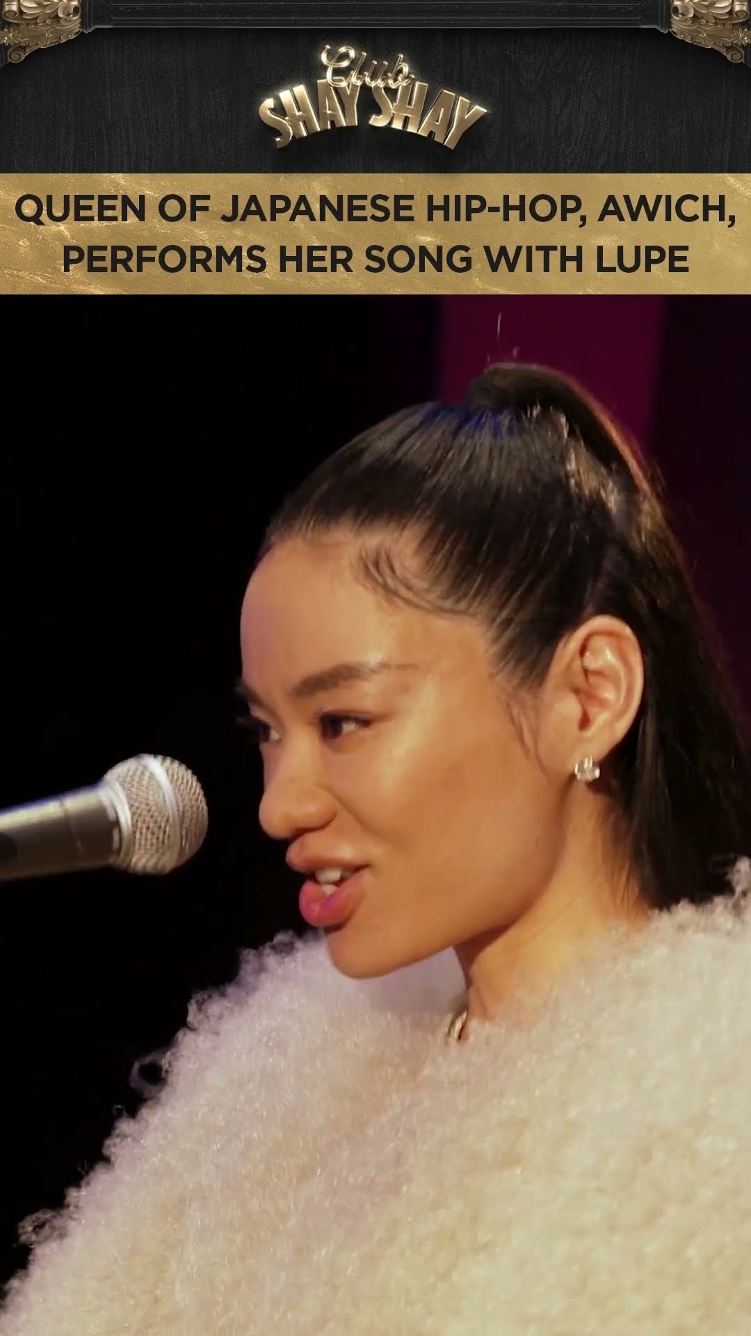 Queen of Japanese Hip-Hop, Awich Performs 'Wax On, Wax Off