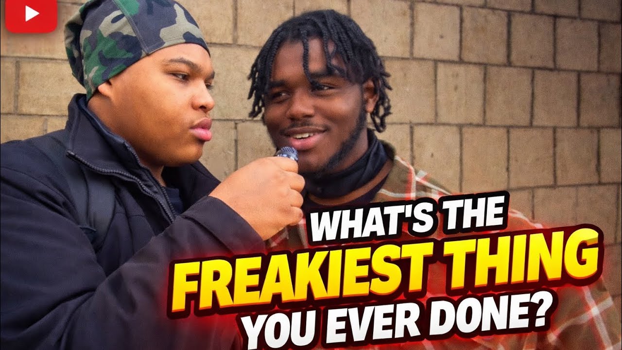 What’s the freakiest thing you ever done*HE FOLDED HER LIKE A PRETZEL 