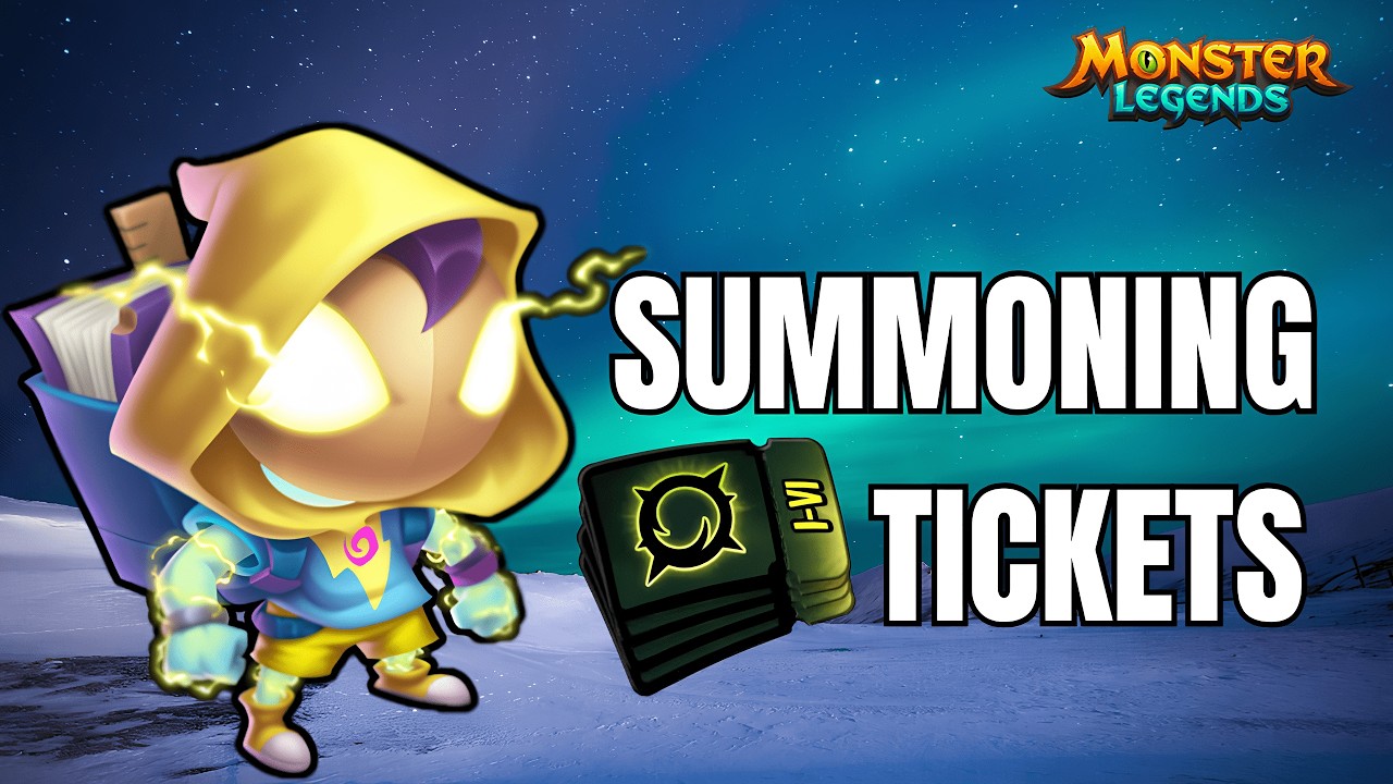 6000 ERA TICKETS SUMMONING FOR V_KID _ Monster Legends