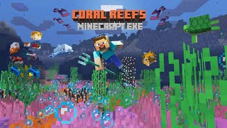 POV: You explore the Coral Reefs in minecraft