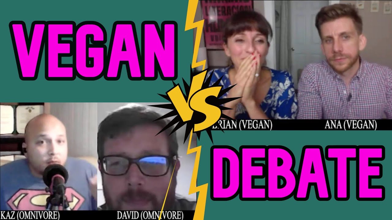 VEGANS VS. OMNIVORES | Those Annoying Vegans v Kaz & David | Modern Day Debate