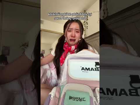 Khi Thứ 2 Đi Học Lại… #shorts