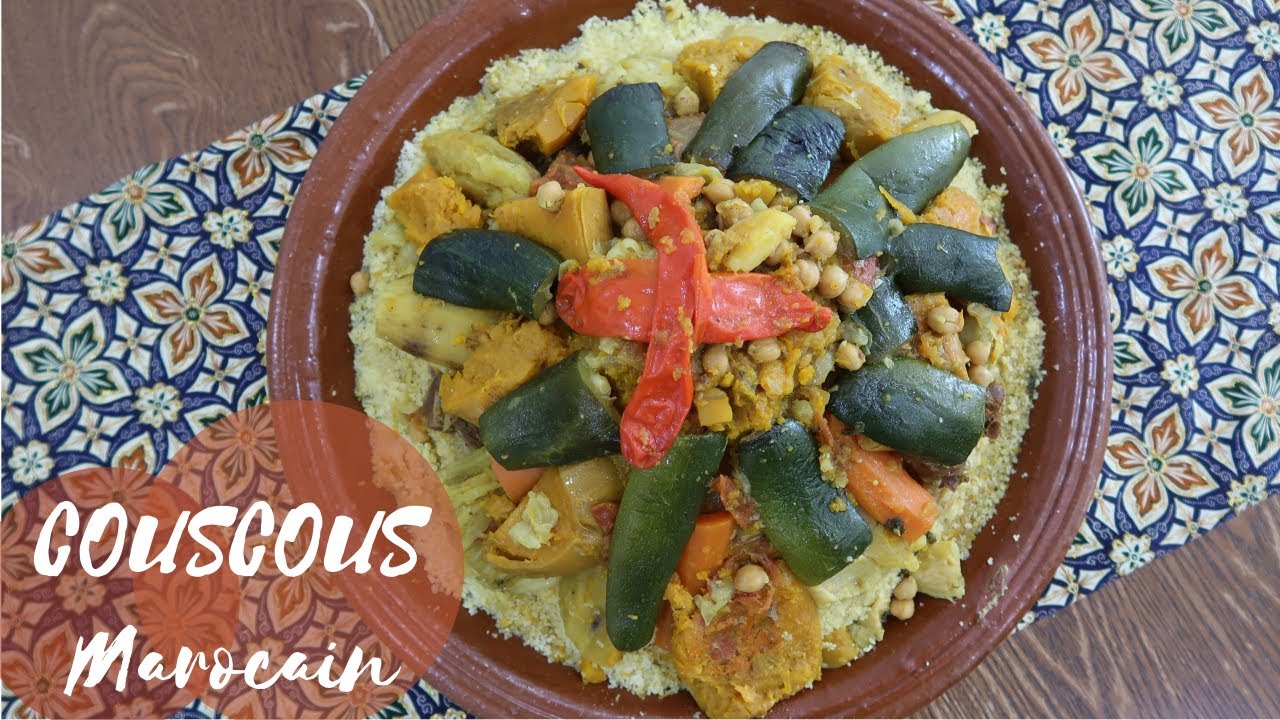 Recette Couscous 100 Marocain A Singapour Youtube