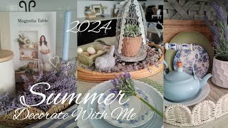 NEW2024 SUMMER DECORATE WITH ME DECORATE MY KITCHEN FOR SUMMERFARMHOUSE COTTAGE DECOR