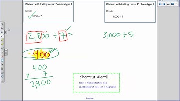 Division with Trailing Zeros   Problem Type 1