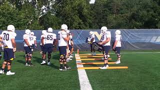WVU Fall Camp Sights and Sounds 8/12: Offensive Line