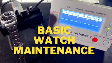 FIXING BEAT ERROR AND REGULATING A MOVEMENT | BASIC WATCH MAINTENANCE