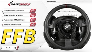 Talking about FFB settings (not just) in Raceroom for about 80 minutes