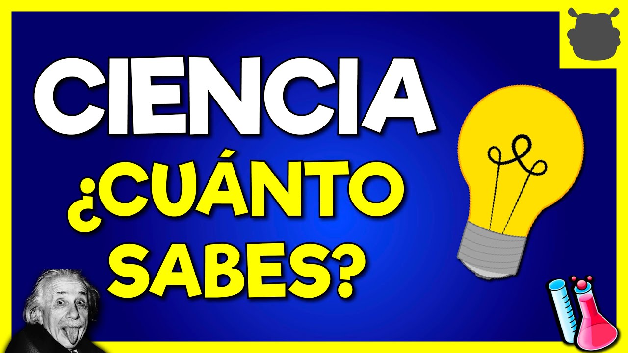 60 PREGUNTAS de CIENCIA general 🧐🧐 ¿Cuánto sabes? YouTube