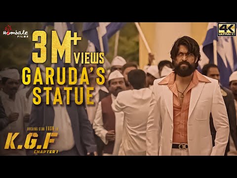 Garuda S Statue KGF Chapter 1 Hindi Yash Srinidhi Shetty Prashanth Neel Hombale Films