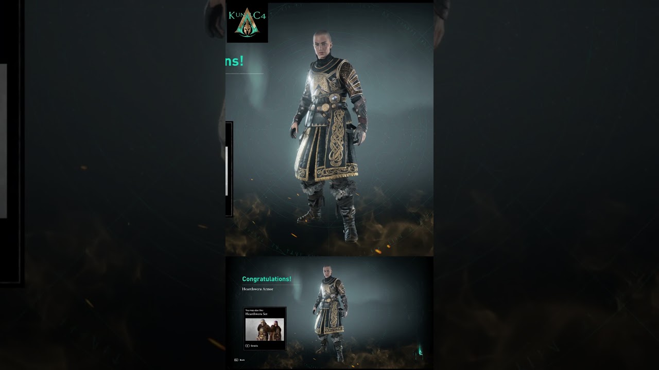 Weekly Free Item Assassin's Creed Valhalla Hearthweru Armor