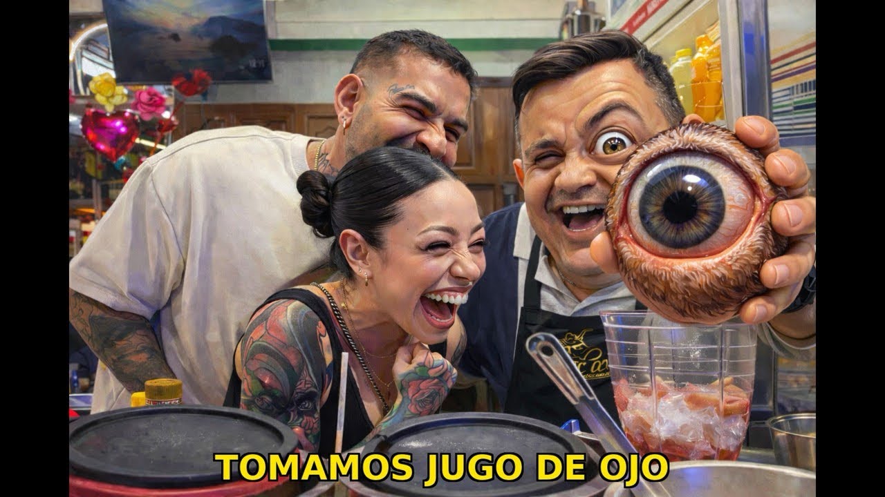 Tomamos jugo de ojo- san Cristóbal, Venezuela 