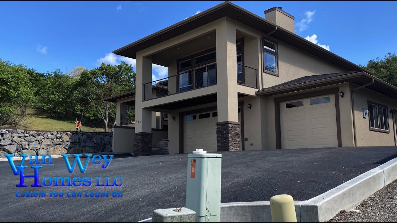 Time Lapse Construction Custom Home in Southern Oregon YouTube