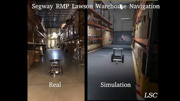 Segway RMP Lawson Real vs. Simulation