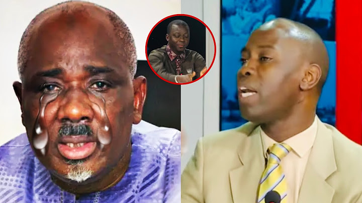 Reaction de Daouda Mine sur l’affaire Farba Ngom