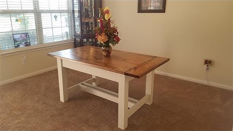 Quick and easy way to attach your table top