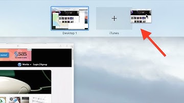 Starting Split View Mode, Method 3: Mac OS X 10.11 El Capitan