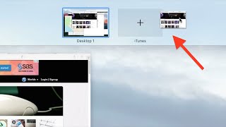 Starting Split View Mode, Method 3: Mac OS X 10.11 El Capitan screenshot 2