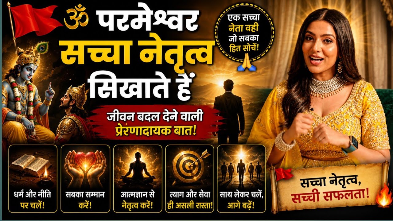 🚩 परमेश्वर सच्चा नेतृत्व सिखाते हैं | जीवन बदल देने वाली प्र