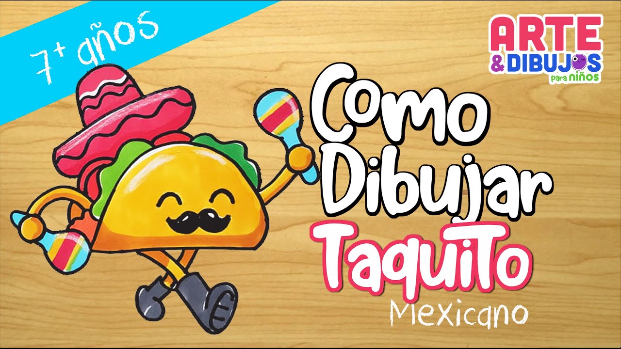 Como dibujar un TACO mexicano 🌮🇲🇽 - thptnganamst.edu.vn