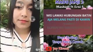 madu janji 2 tarling (karaoke duet) tanpa vocal cowok cover silviyani